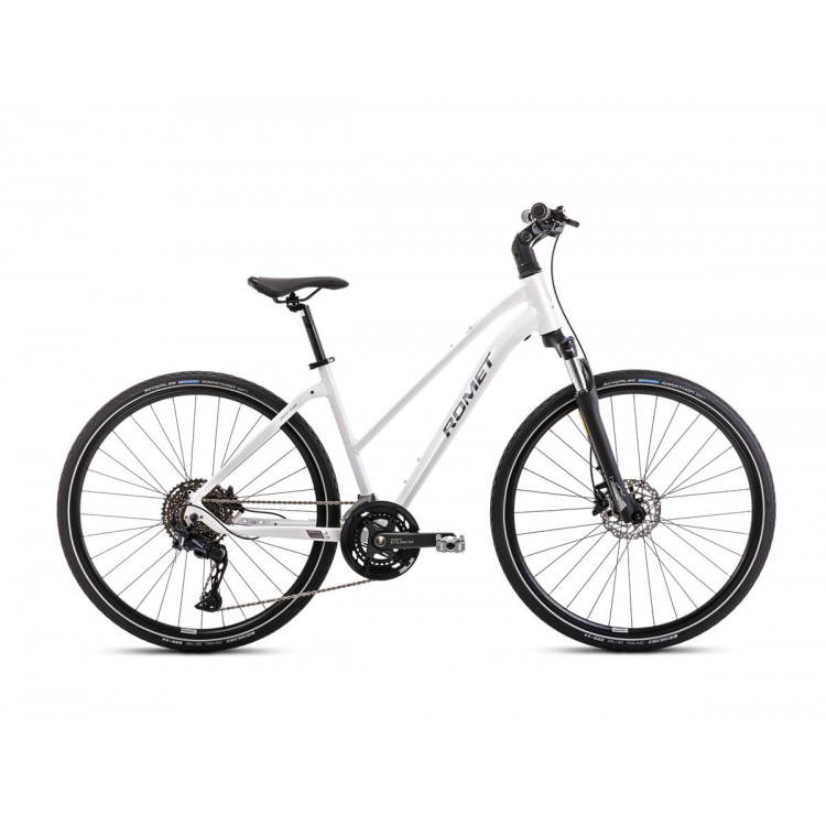 Krosový bicykel ROMET ORKAN 7 CS D 2024 Bielo-grafitová M